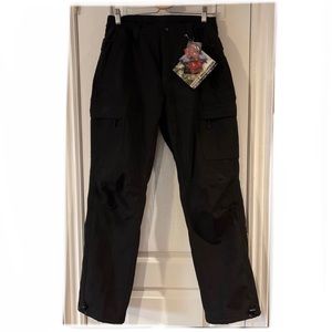 Men’s Misty Mountain Softshell Snowpants - Black Size Medium NWT